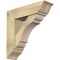Ekena Millwork Olympic Traditional Rough Sawn Bracket w/ Offset Brace, Douglas Fir, 8"W x 28"D x 28"H BKT0806X28X28OLY01RDF - alternate 1